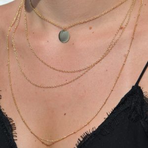 Gouden 4-delige ketting