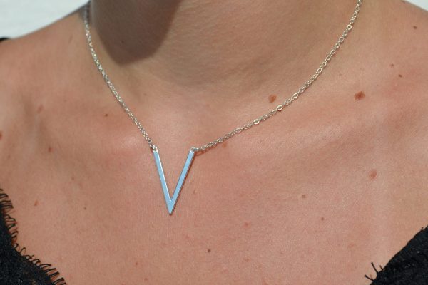 Zilveren ketting V